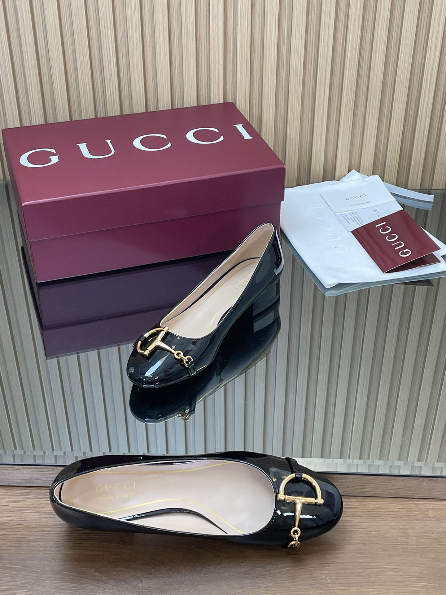 UA Gucci Ballet Flat With Half Horsebit