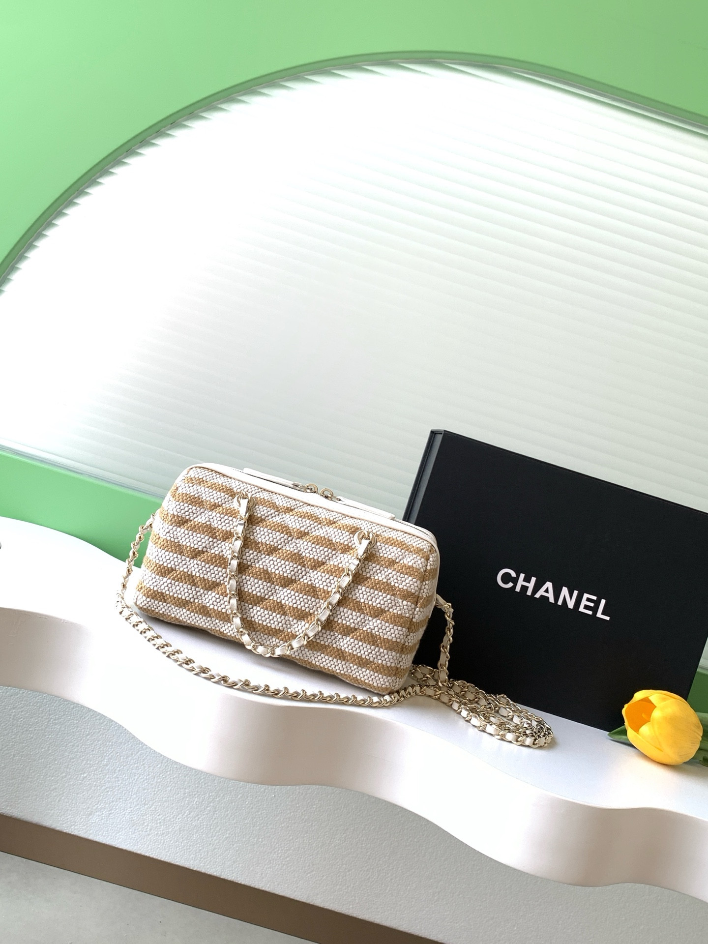 Chanel Clutch with Chain 11.5x18.5x11cm