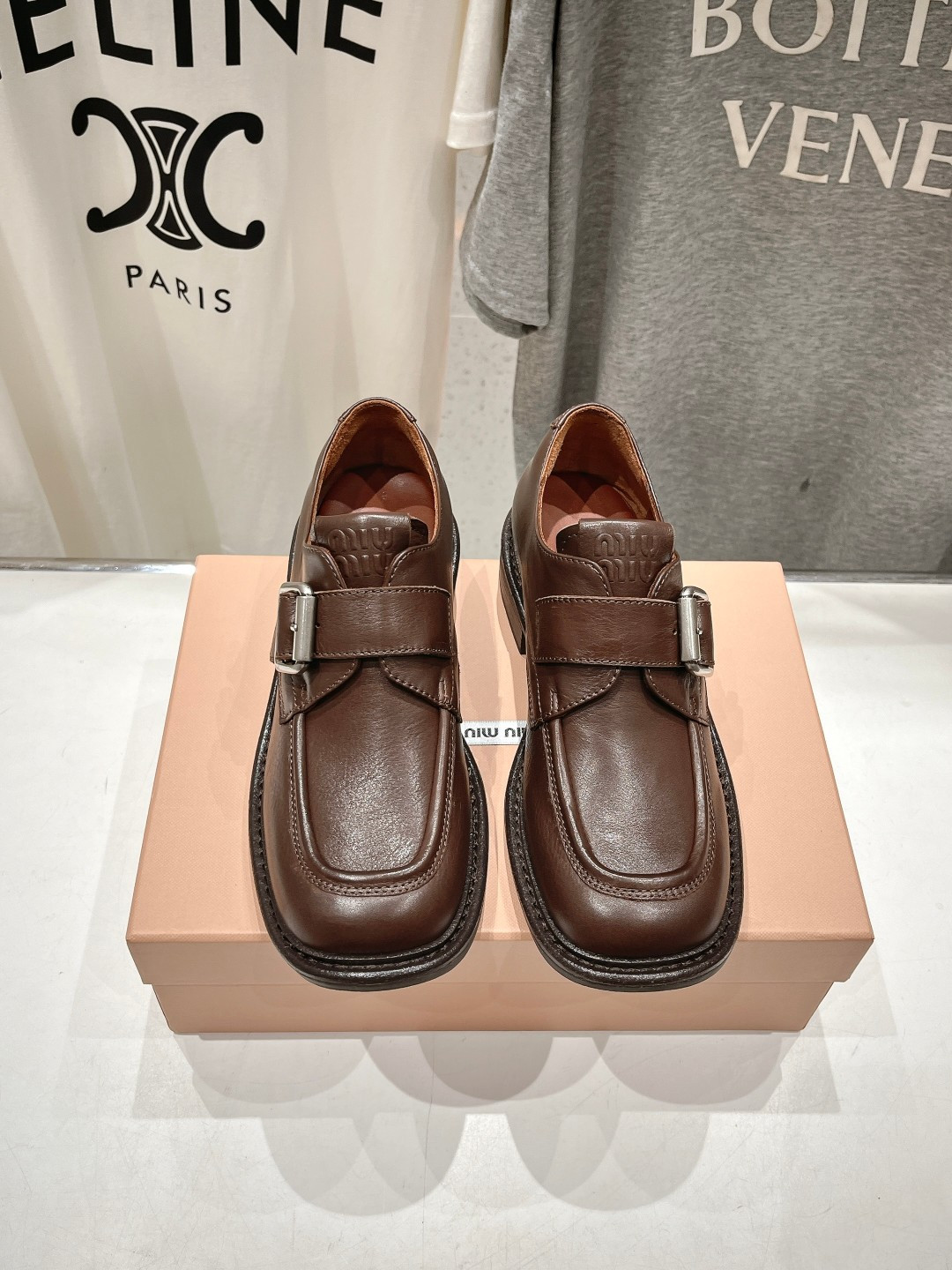 UA Miu Miu Monk Strap Loafer
