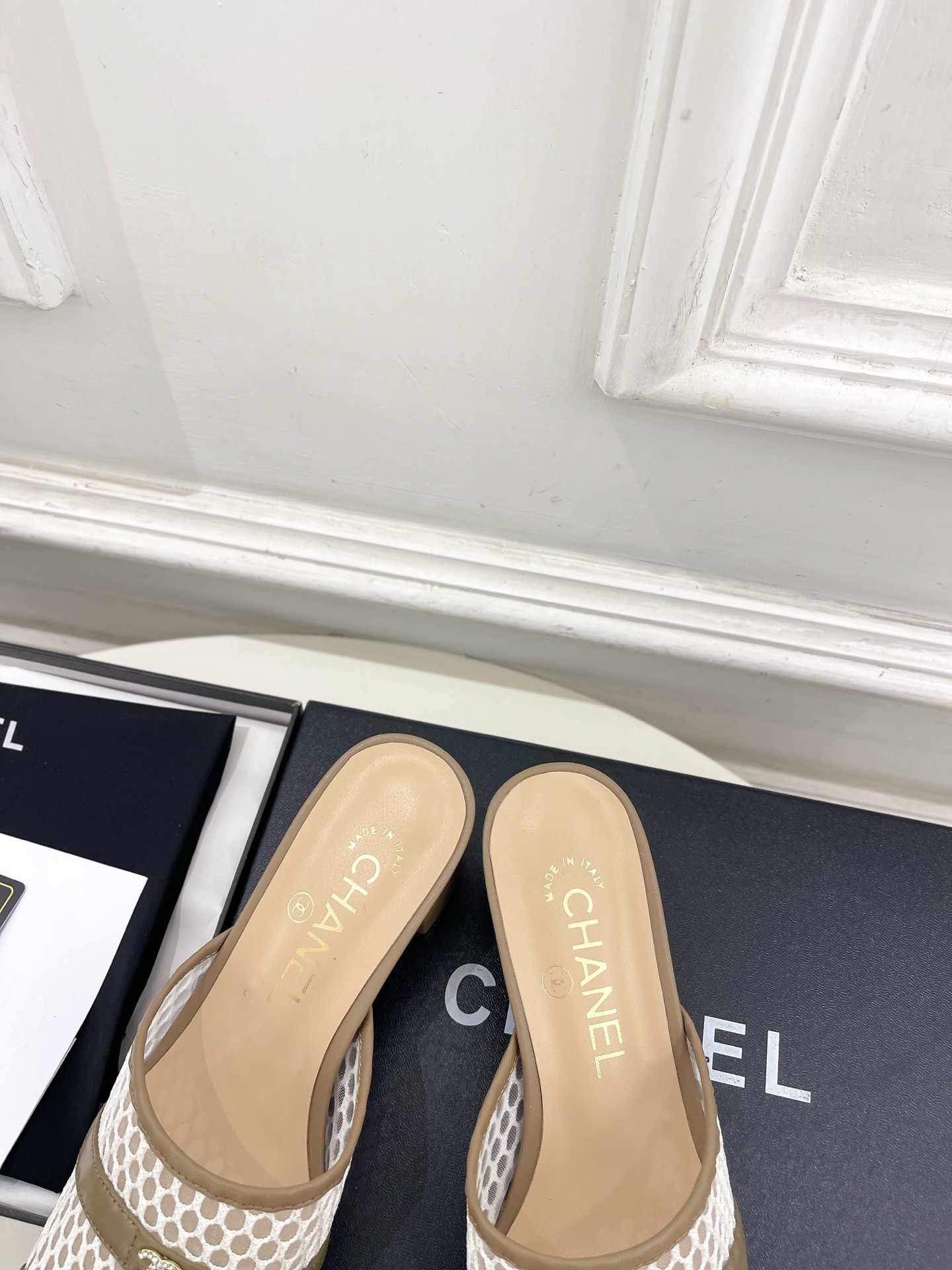 ua Ch**el mule 5.5cm heel