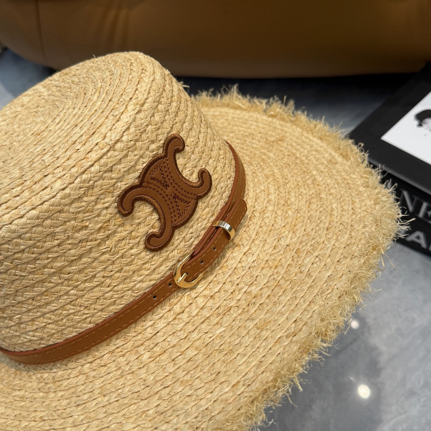 Ce1i*e straw hat