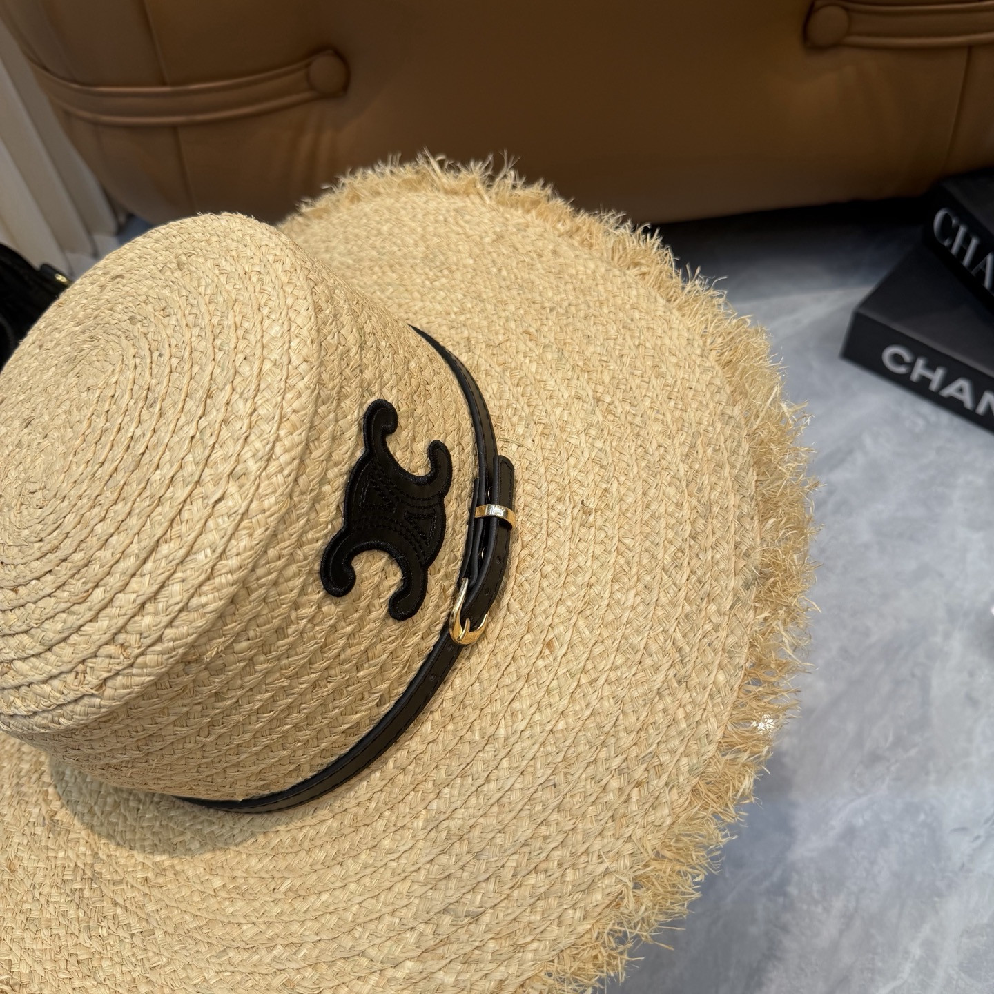 Ce1i*e straw hat