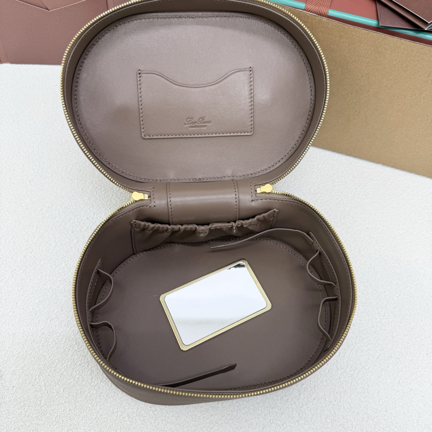 Loro Piana Extra Vanity Case 21x15x12cm