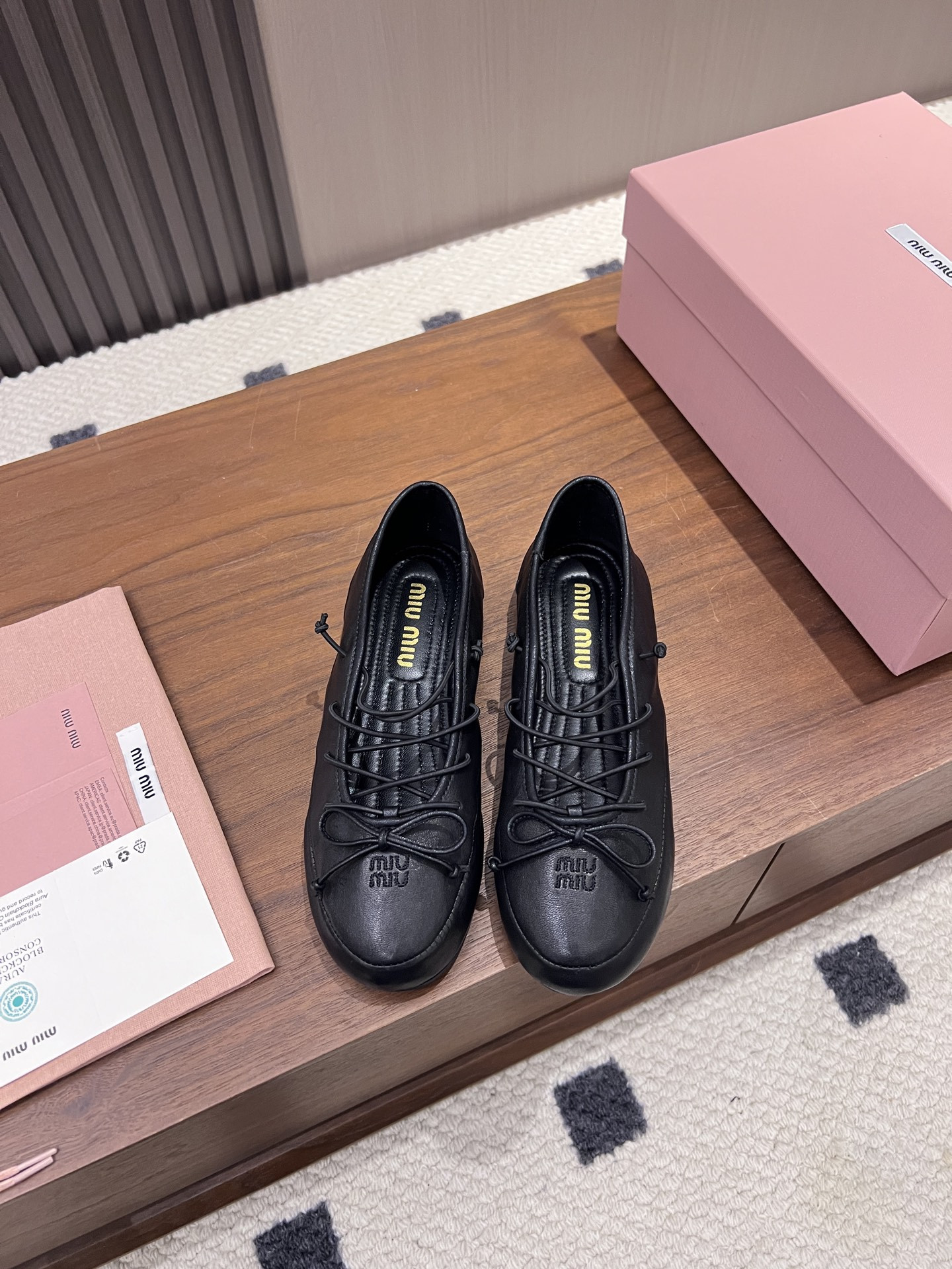 ua M1v M1v nappa leather ballerinas