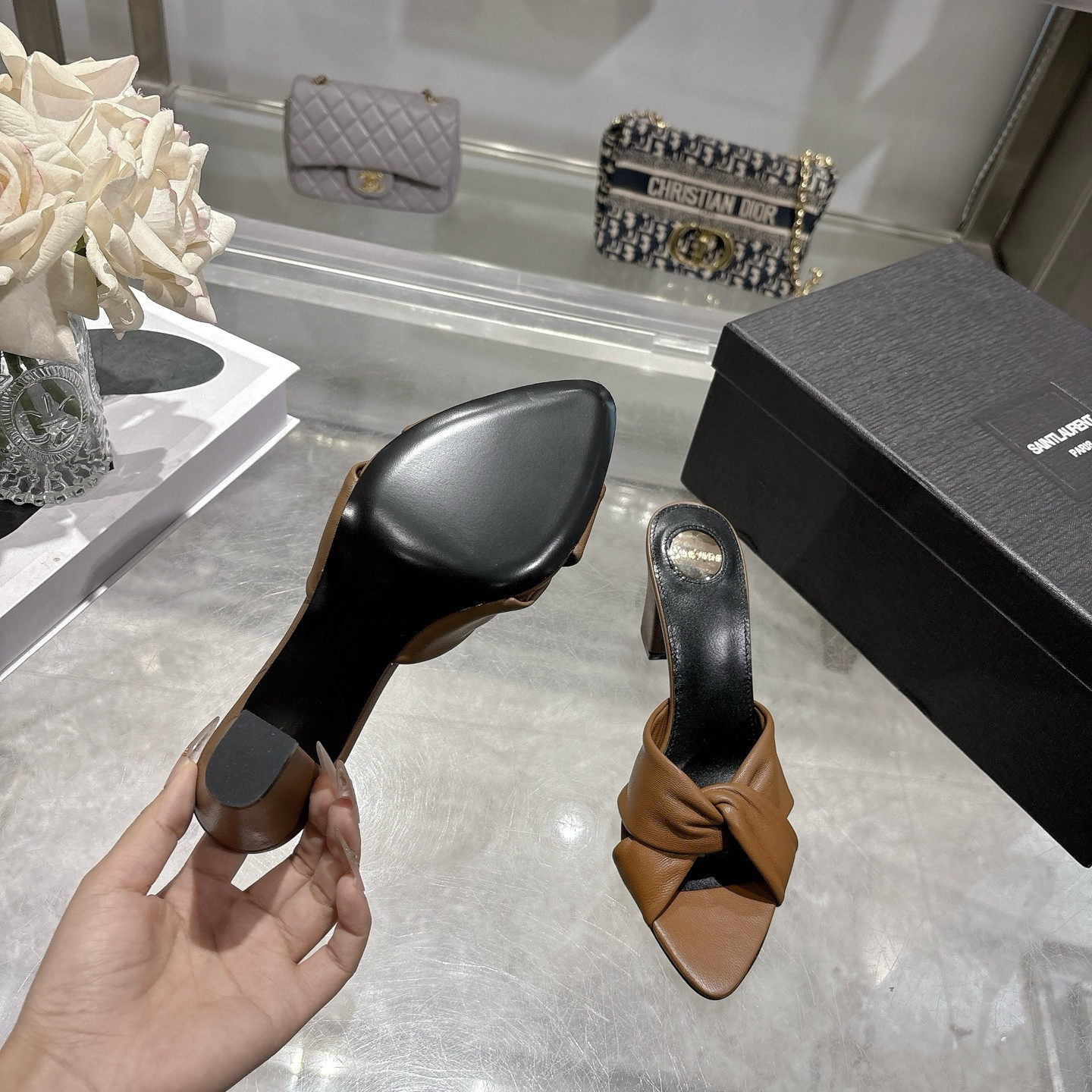 UA Y51 FRANCIANE Mules 7.5cm Heel