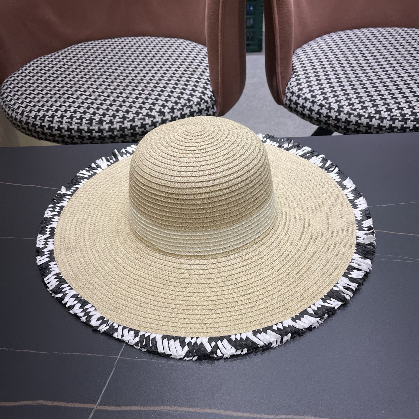 Ch**el straw hat