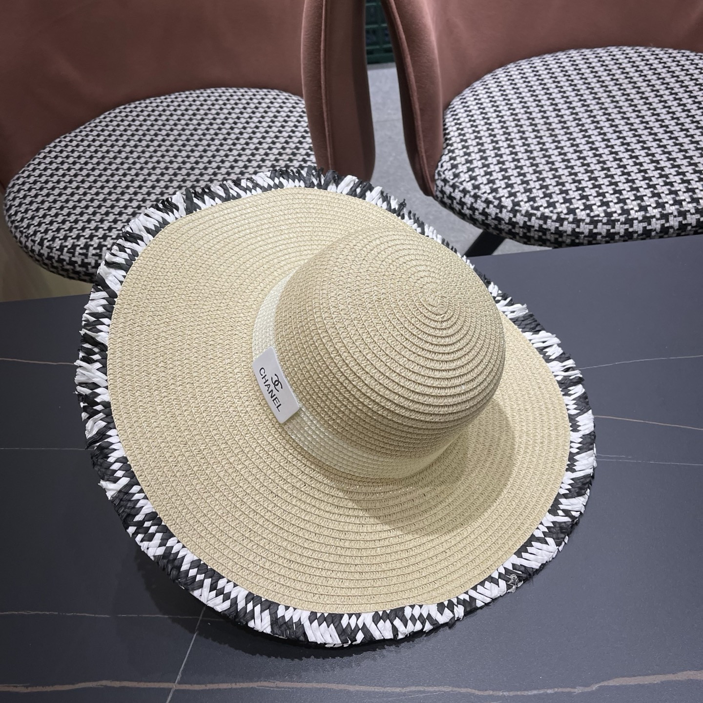 Ch**el straw hat