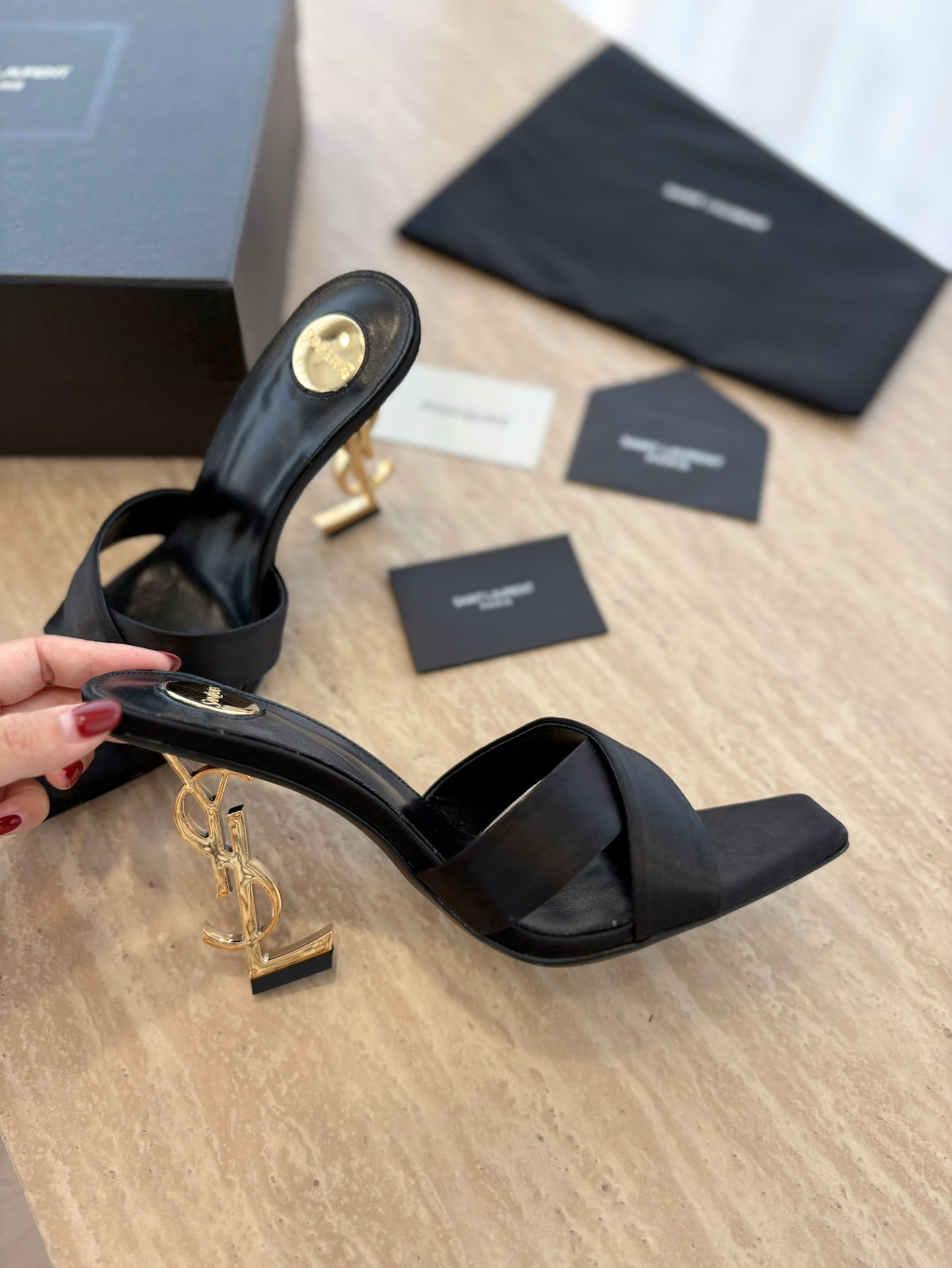 UA Y51 OPYUM Mules 10.5cm Heel