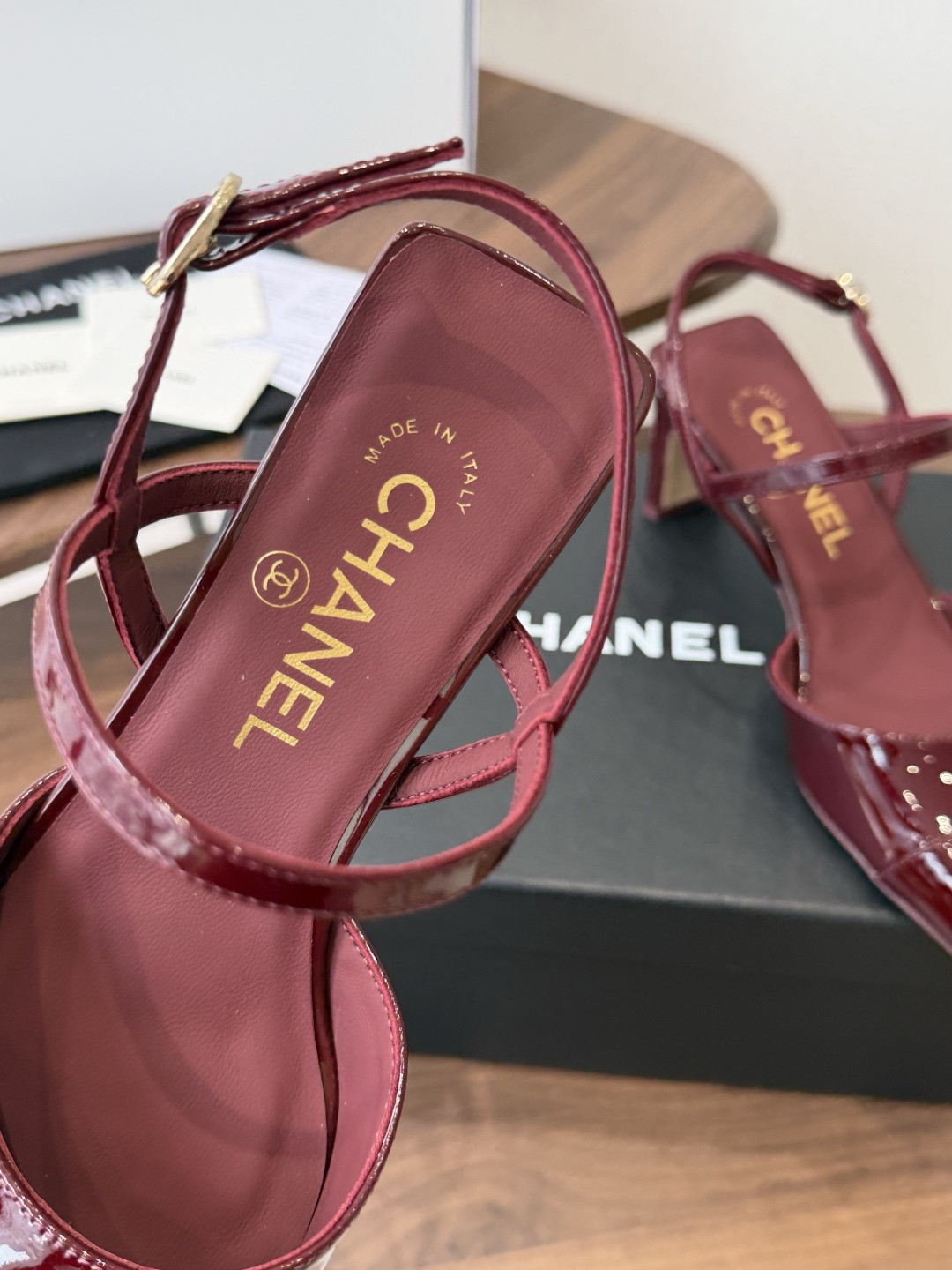 UA Ch**el Slingbacks 6cm Heel