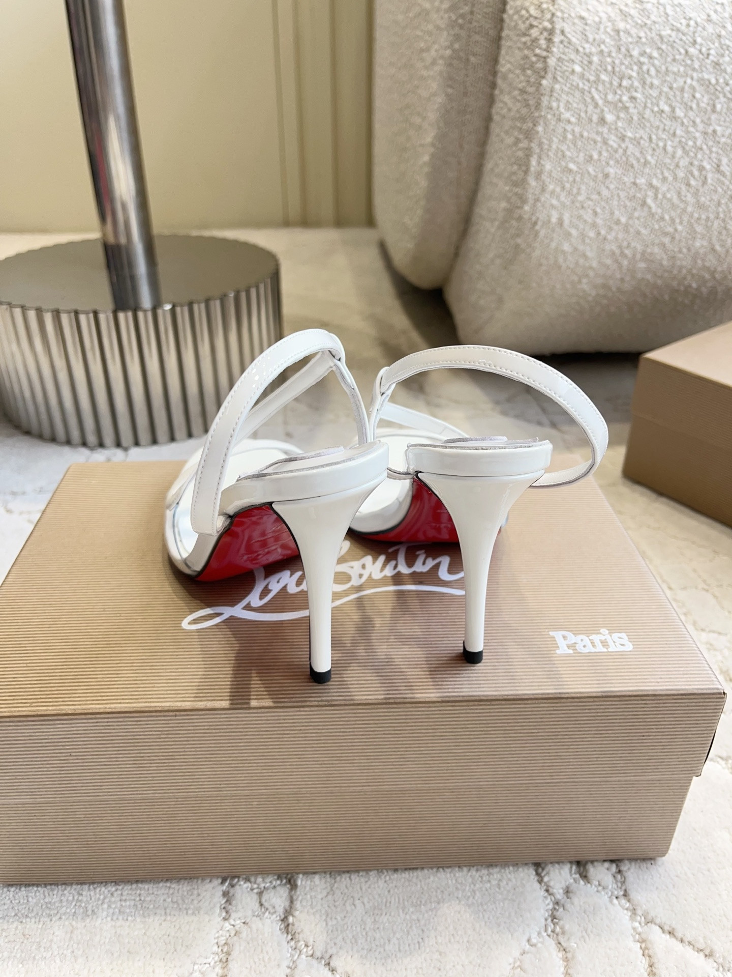 UA Chr1st1an Louboutin Rosalie Sandals 10cm Heel