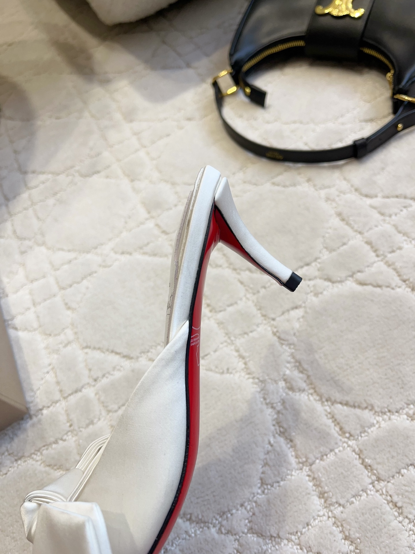 UA Chr1st1an Louboutin Slides 6cm Heel