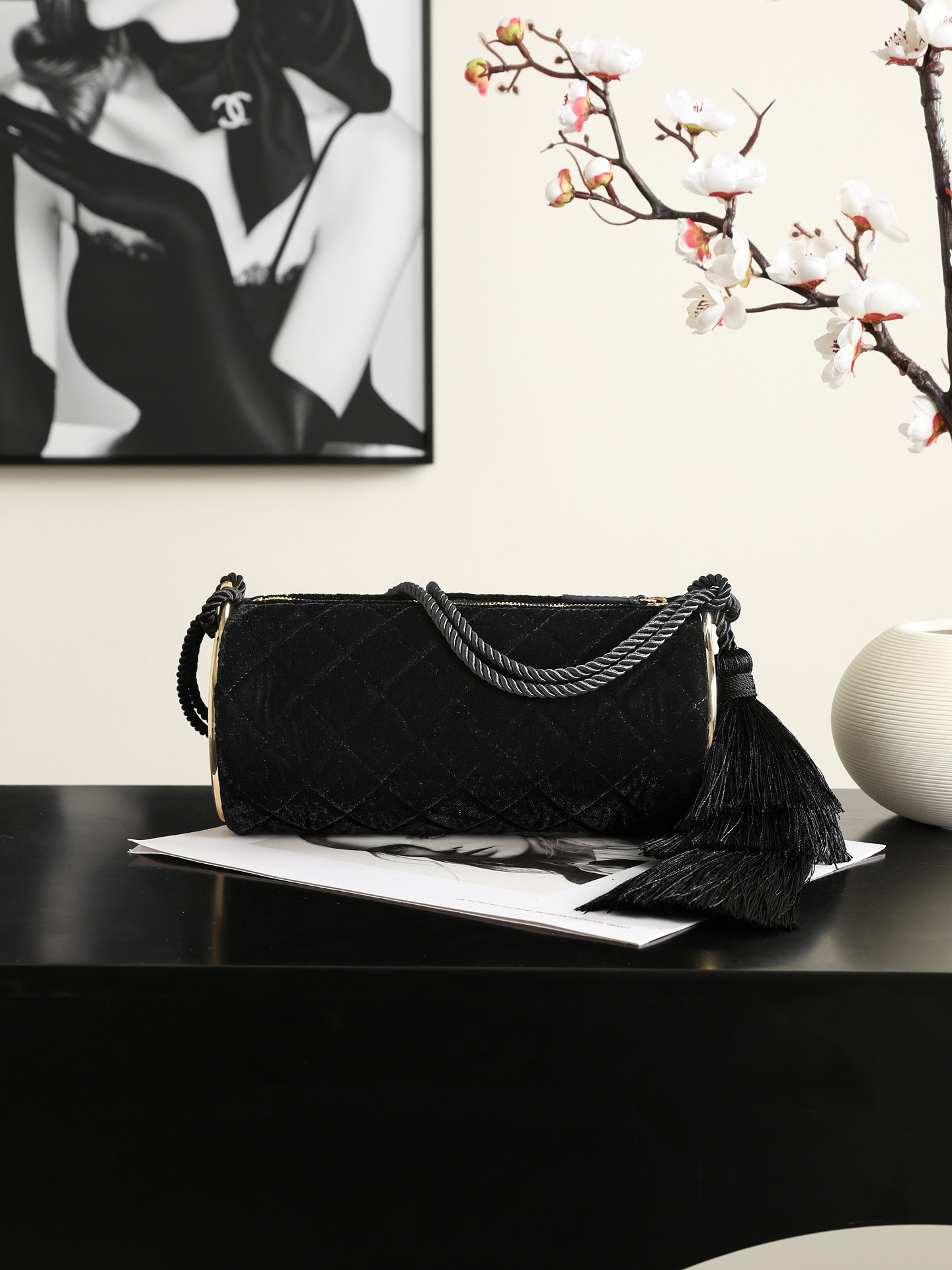 Ch**el Clutch with Strap AP5310 12x23x12cm