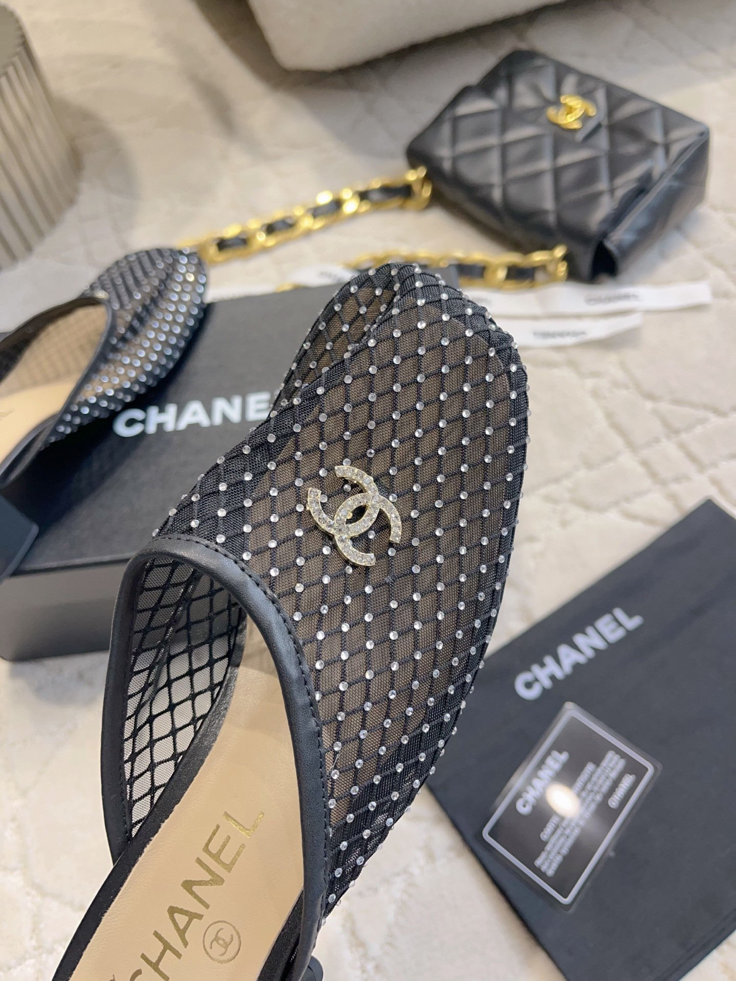UA Ch**el Mules 4.5cm Heel