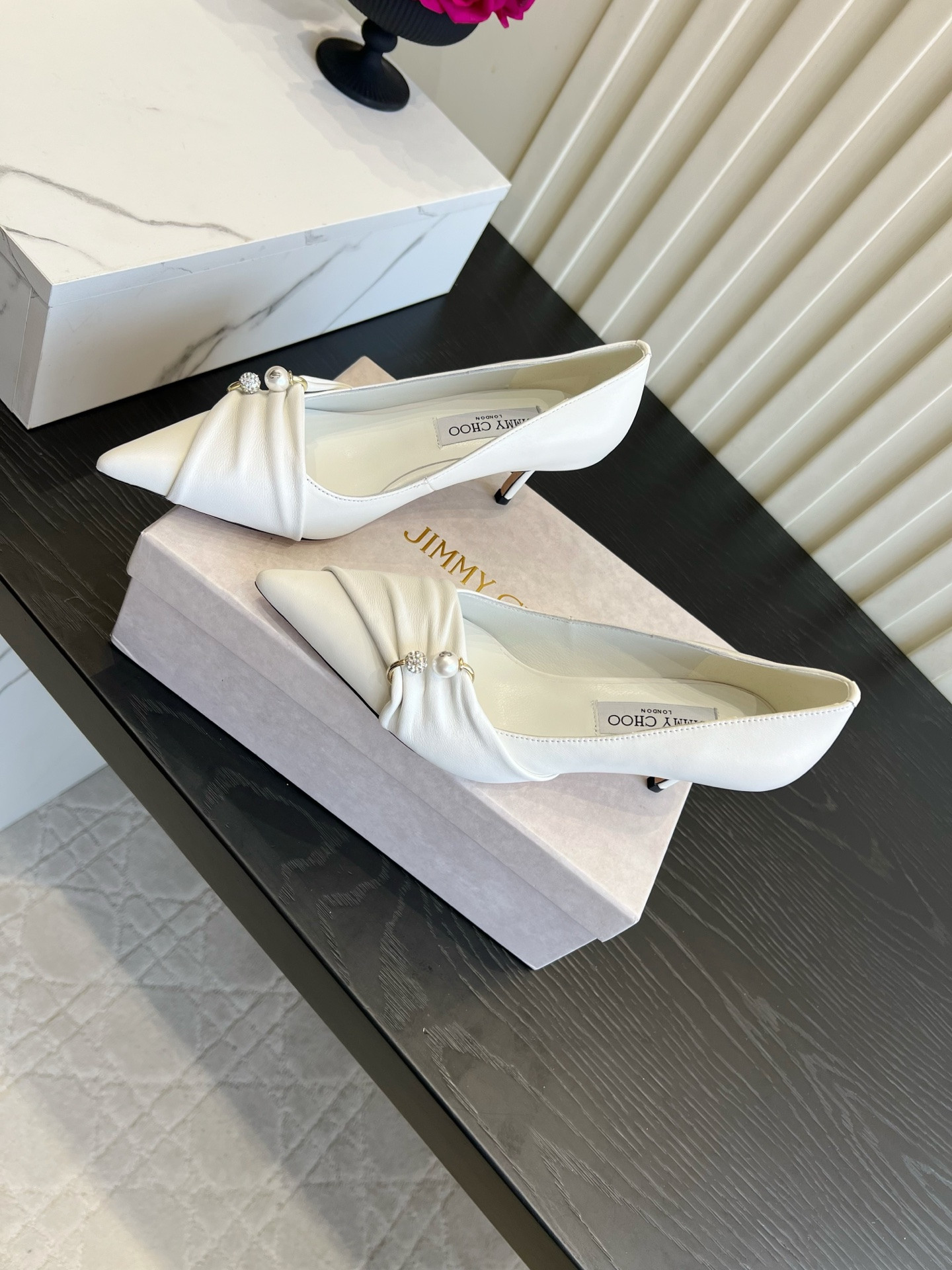 UA J1m*y Ch00 Rafi Pump 6.5cm Heel