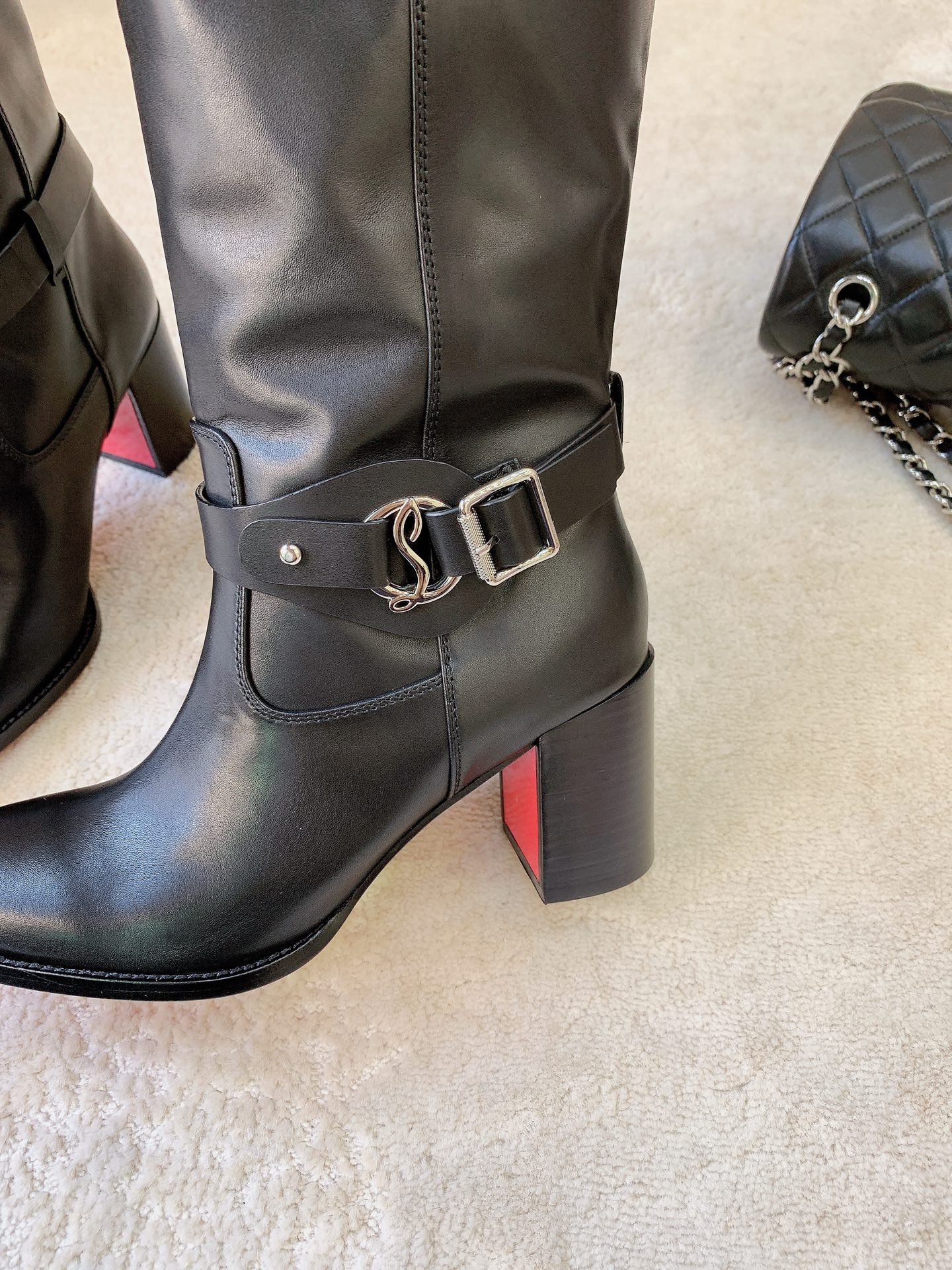 UA Chr1st1an Louboutin Dianouchette Botta 70 mm Boots