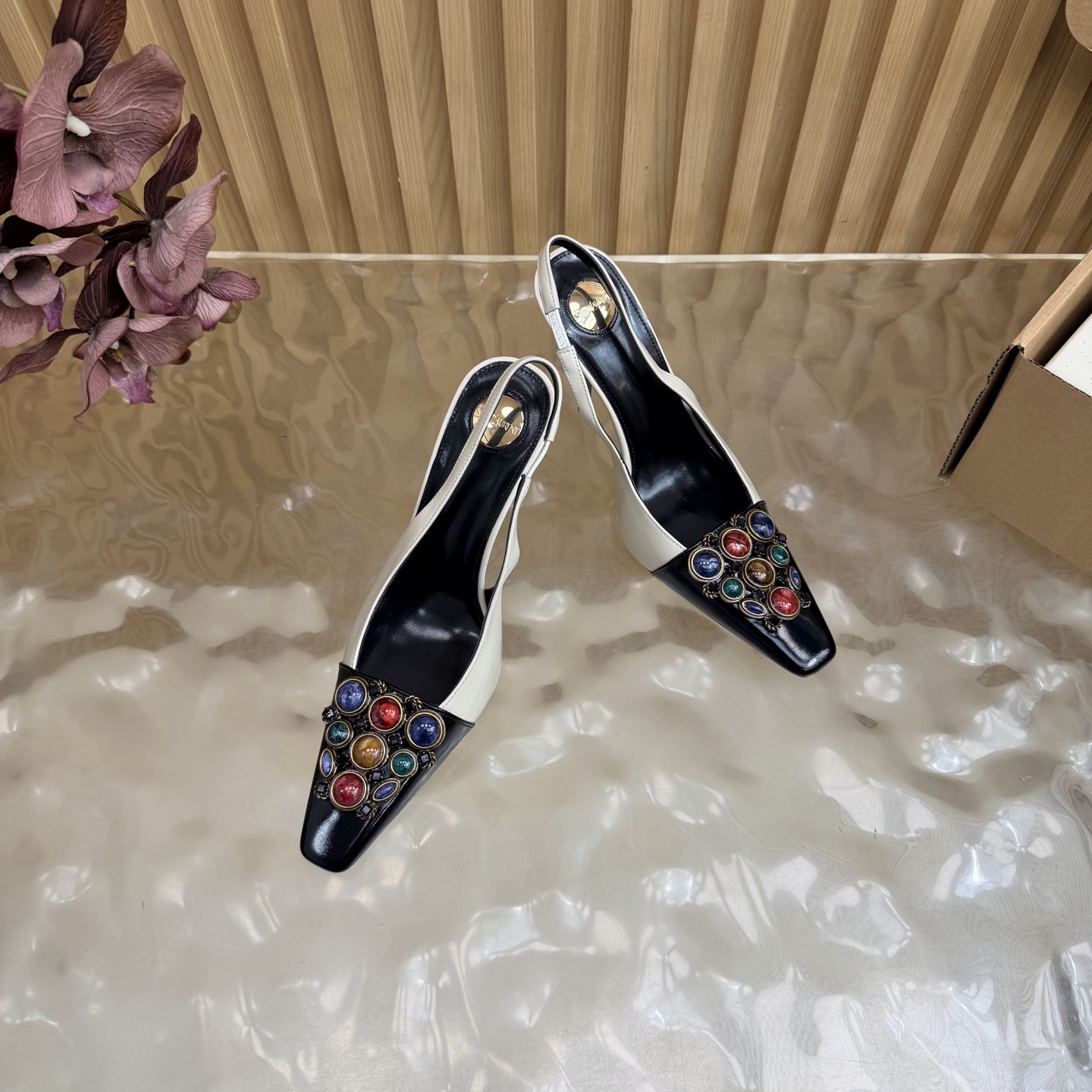 UA Y51 ICELAND Slingback 10.5cm Heel