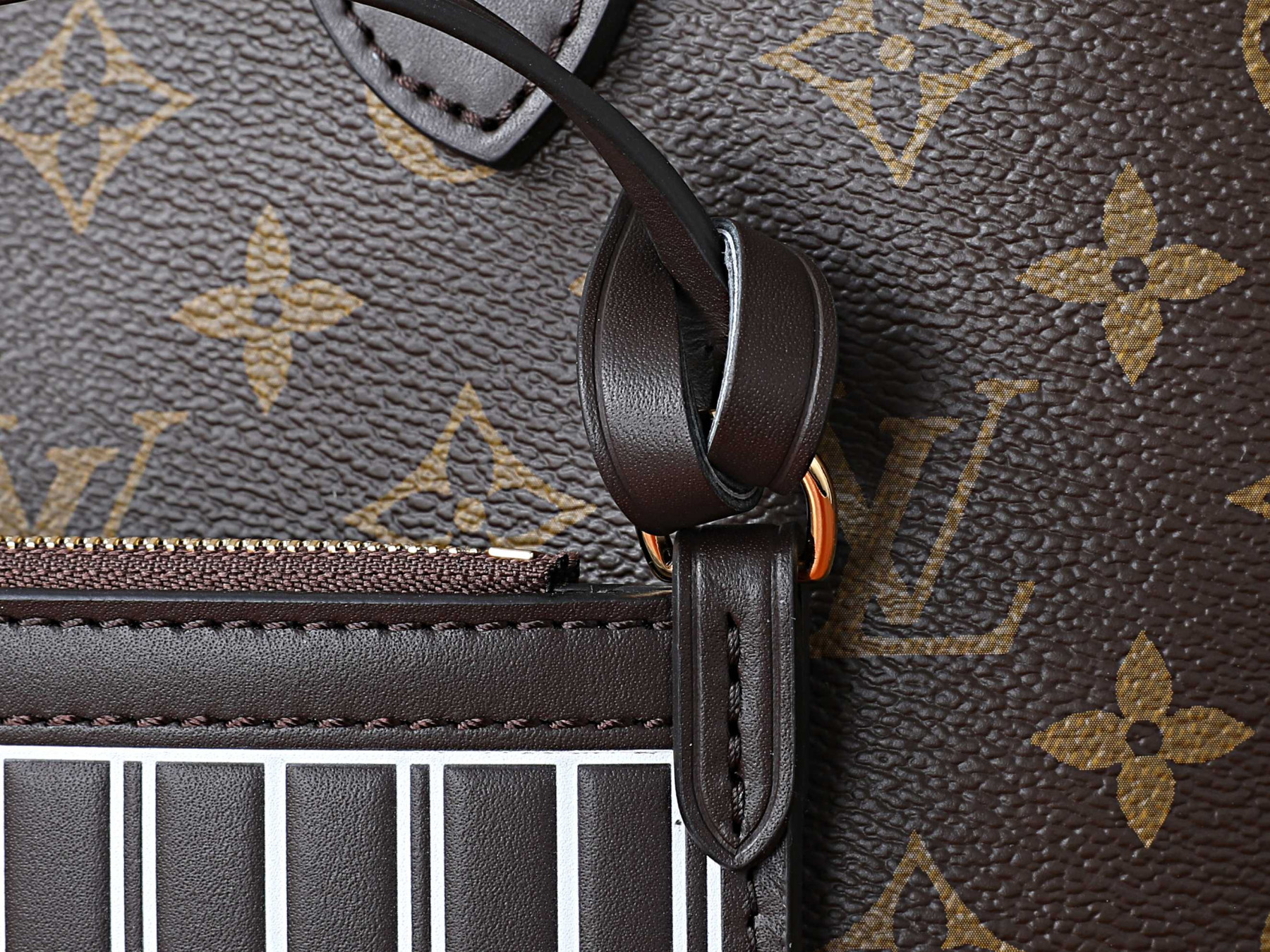 LV Neverfull Inside Out MM M29973 31x28x14cm Without Box