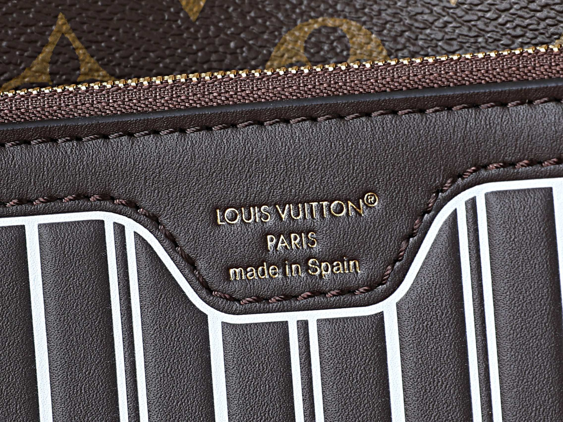 LV Neverfull Inside Out MM M29973 31x28x14cm Without Box