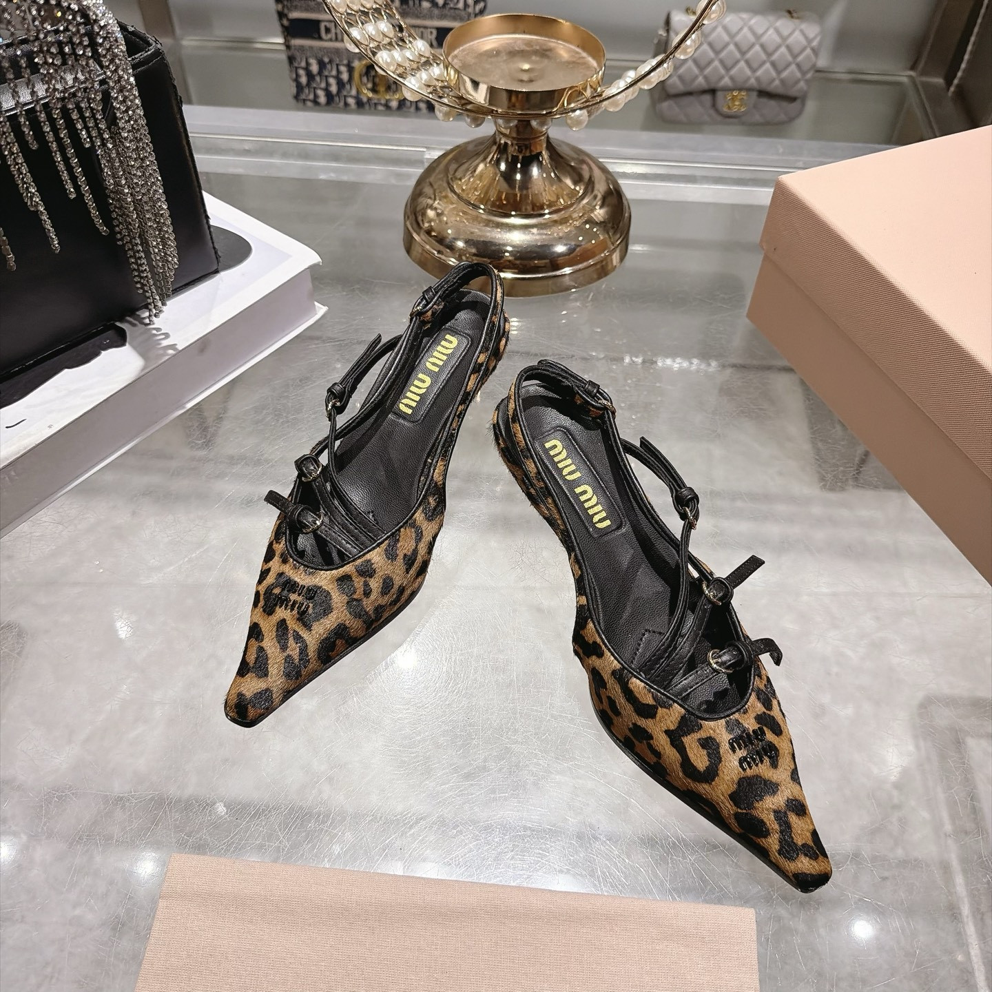 UA M1v M1v Crocodile Embossed Slingback Pumps