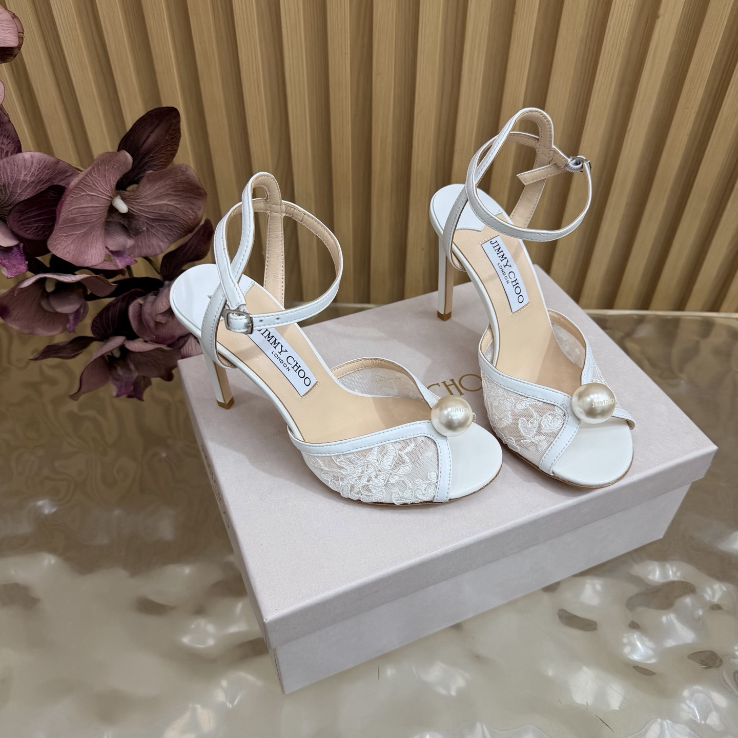 UA J1m*y Ch00 Sacora Sandals 10cm Heel